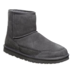 💲7 100% Genuine Suede & Wool Blend lining Grey Pawz by Bearpaw